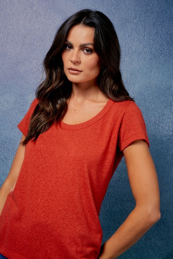 BLUSA NEW BASIC VERMELHO - PP