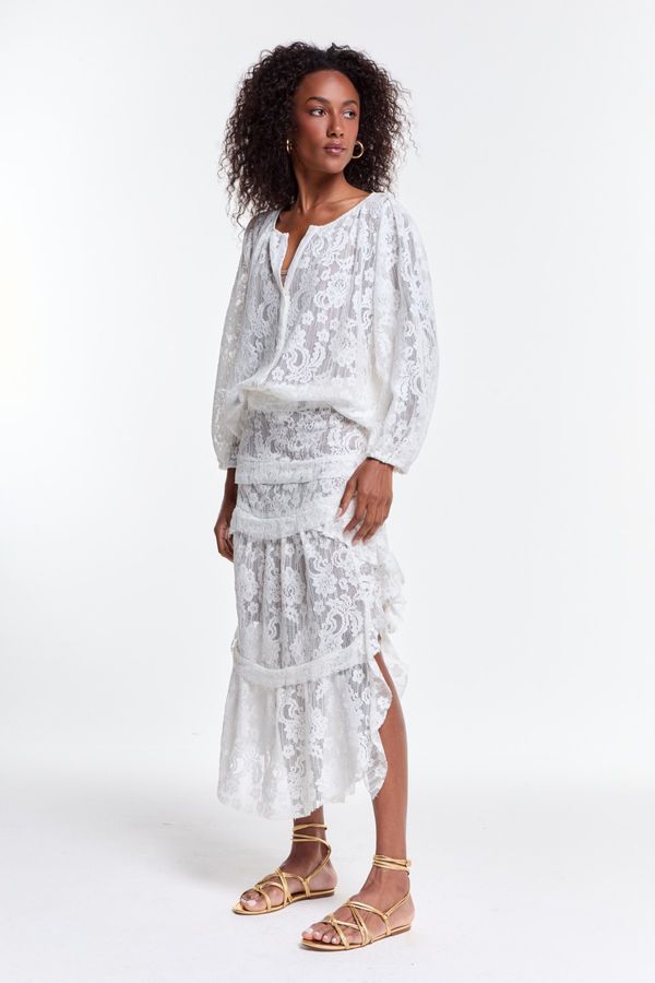 SAIA RENDA MIRAGEM OFF WHITE - 42