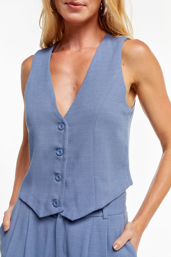 COLETE FRAN AZUL - 42