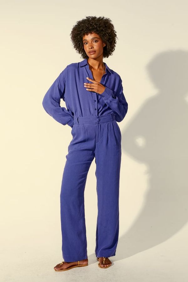 CALÇA FLORENÇA MARINHO - 40